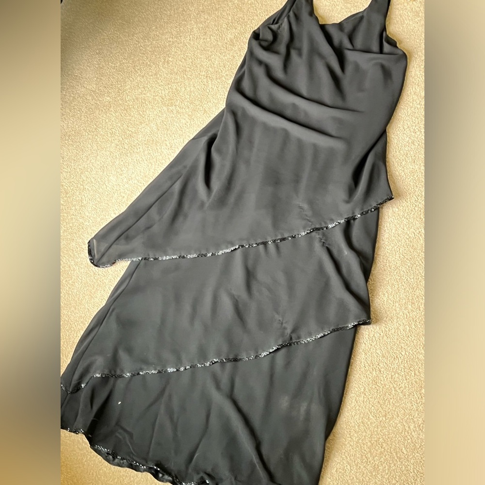 Long black dress